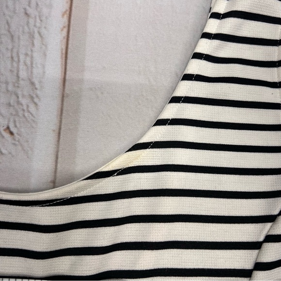 H&M Divided Short, Striped Tank Dress Black and White SIZE 14 - Picture 9 of 17